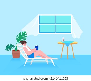 Cool Summer Trip Illustration collection