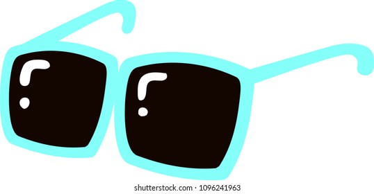 Cool sunglasses illustration