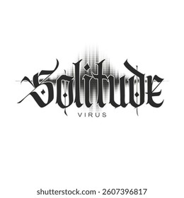 cool tattoo lettering vector design illustration