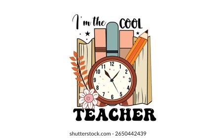 Eu sou o legal professor PNG T-Shirt Design