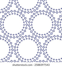 Cool teal floral mandala pattern with symmetry