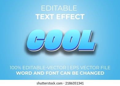 Cool Text Effect, Easy To Edit