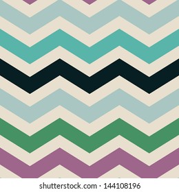 Cool Toned Chevron Seamless Wallpaper