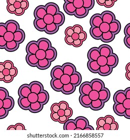 Cool trendy retro sticker vector illustration