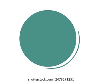cool turquoise circle image, circle vector, emoticon