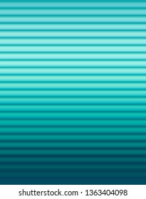 Cool turquoise green color toned,  3d lines abstract background. Ideal for brochure & flyer cover template, layout.