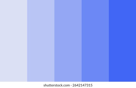 Cool Ultramarine Blue Color Palette