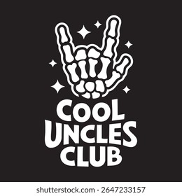 Design de t-shirt Cool Uncles Club