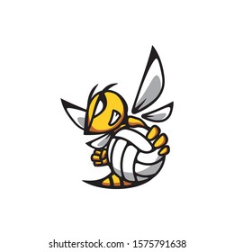 Cool And Unique Bees Logo. Download the Modern and Unique Logo