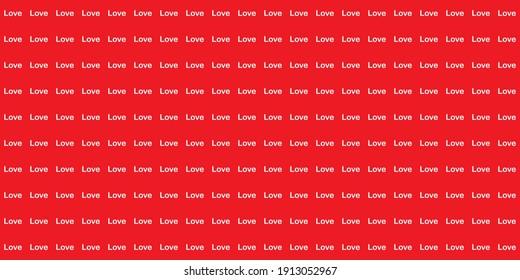fondo fresco y único de la carta de amor


