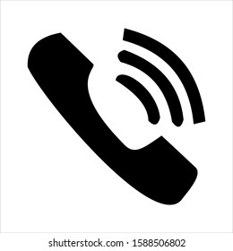 
cool and unique telephone logo icon