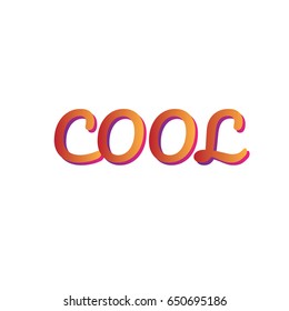 cool vector banner, t-shirt design