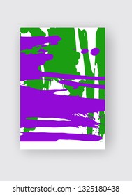 Cool vector bright poster with abstract colorful elements. Poster, brochure, banner or flyer template design.