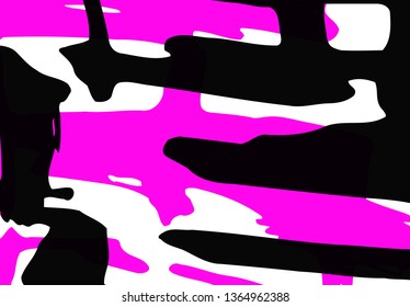 Cool vector bright poster with abstract colorful elements. Poster, brochure, banner or flyer template design.