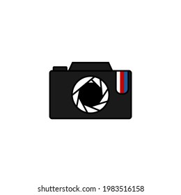 Cool vector camera with aperture lens