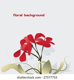 cool vector flowers