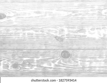 Cool vector pine wood grain panel texture for backgrounds or design. Rustic grayscale wooden overlay. Brushed wood pattern. Table top view. EPS10