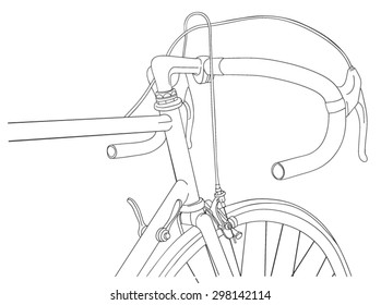 cool vintage bicycle background