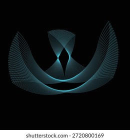 Cool Wallpaper Background. Abstract Skull Blue Sign