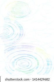 Cool water surface Summer Japanese style background