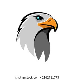 Cool-White-Adler-Kopfgrafik
