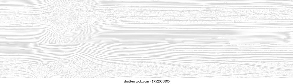 Cool white wooden board texture for backgrounds or design. Rustic plywood  wallpaper. Weathered pine grain wood template with horizontal lines. Vector EPS10.