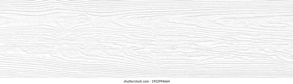 Cool white wooden board texture for backgrounds or design. Rustic plywood  wallpaper. Weathered pine grain wood template with horizontal lines. Vector EPS10.