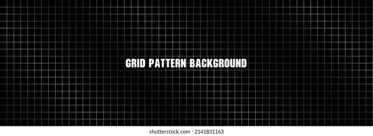 cool wide black metallic grid pattern background illustration vector