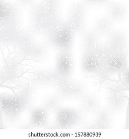 Cool winter snowflakes nature background