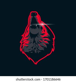 Cool Wolf Logo Images Stock Photos Vectors Shutterstock