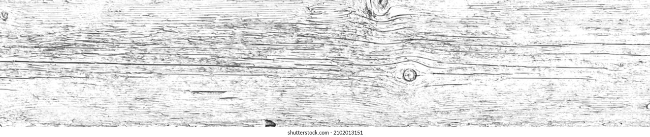 Cool Wooden Board Texture For Background Or Design. Rustic Plywood  Wallpaper. Weathered Pine Grain Wood Template With Horizontal Lines And Knots. Vector EPS10.