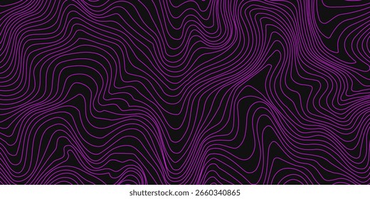 Cool Y2k Abstract Linear Warped Texture Vector Design.