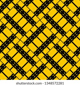 cool yellow Vector modern geometric tiles pattern lined shape