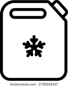 Coolant line icon illustration vector