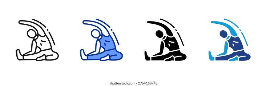 Cooldown web icon collection with multiple styles