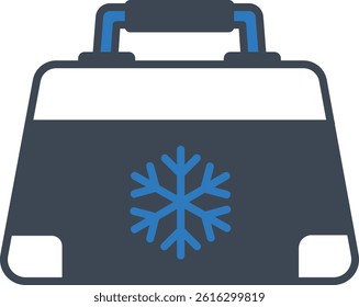  Cooler Bag  illustration with isolated background