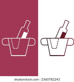 cooler bottle wine alcohol cold