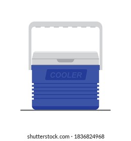 Icono del cuadro del refrigerador aislado en la ilustración del vector de fondo blanco.