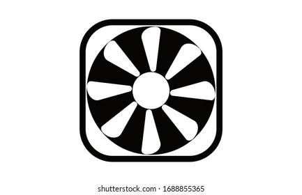 Cooler, cooling fan, cpu fan, fan,computer fan,cpu free vector icon