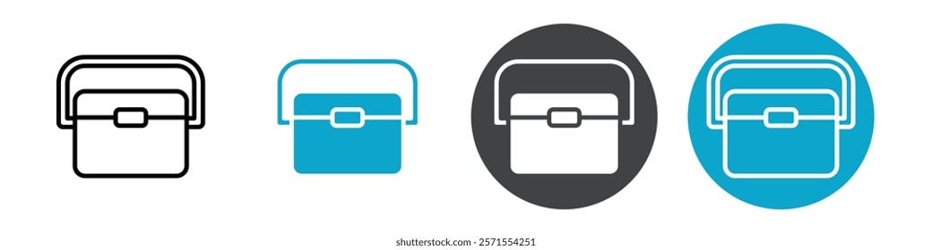 cooler icon Vector illustration in black