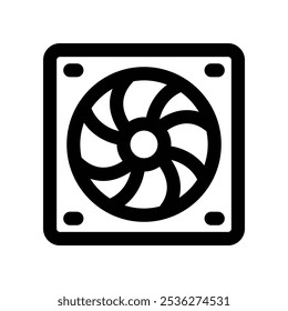 ícone cooler. ícone da linha de vetor para o seu site, móvel, apresentação e design de logotipo.