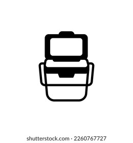 Cooler icon in vector. Logotype
