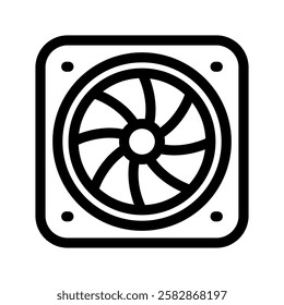 Cooler Icon Vector Symbol Design Illustration
