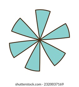 Ilustración del vector de iconos de forma de refrigerador