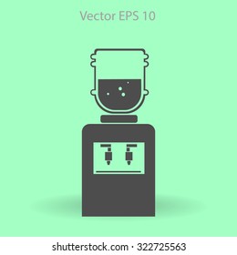 cooler vector icon
