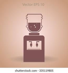 cooler vector icon