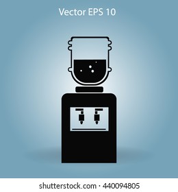 cooler vector icon