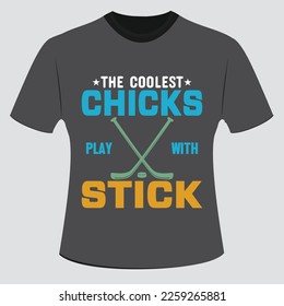 the coolest chicks play with stick