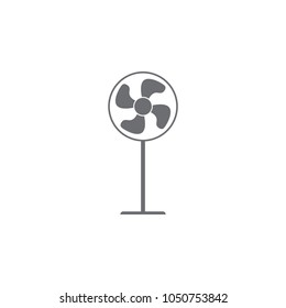 cooling fan icon. Simple element illustration. cooling fan symbol design template. Can be used for web and mobile on white background