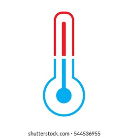Cooling and heating systems logo  - vector illustration.